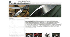 Desktop Screenshot of pknife.com